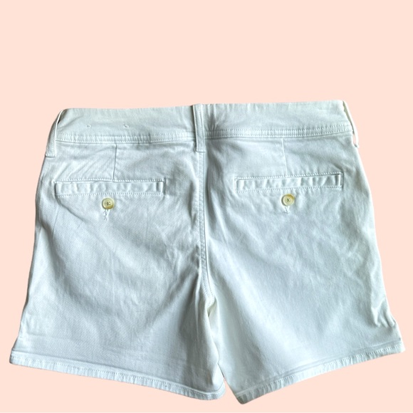 Americal Eagle Outfitters White Shorts | Super Stretch| Midi Size 8. - Picture 5 of 7